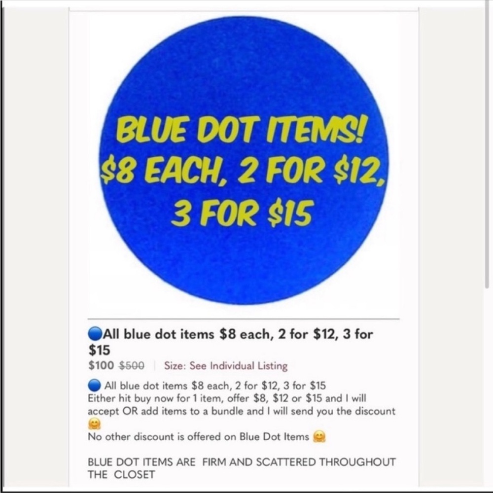 ๐ต 3/ $15 - Skidders Portable Flip Flops in Blue - Picture 3 of 12